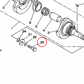 YAMAHA - SRUBA nr: 901011001700