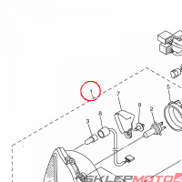 YAMAHA - HEADLIGHT ASSY nr: 5SL843000200