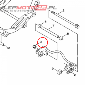 YAMAHA - NAKRETKA nr: 901851080100