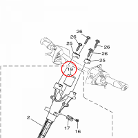 YAMAHA - PIPE, SEAL nr: F2X614350000