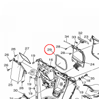 YAMAHA - DAMPER, PLATE nr: 905200681700