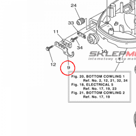 YAMAHA - STOPPER nr: 6BG427610000