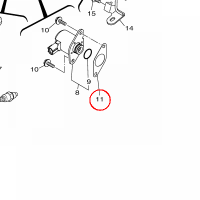 YAMAHA - GASKET nr: 2DPH18610000