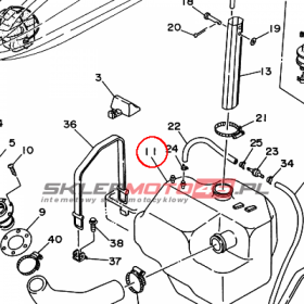 YAMAHA - TANK, FUEL nr: EW2677110100