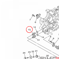 YAMAHA - JOINT nr: 1S3131320000