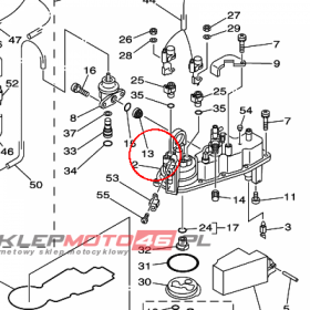 YAMAHA - FILTER COMP nr: 65L139050000