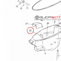 YAMAHA - PODKLADKA GUMOWA nr: 4MJF41830000