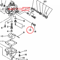 YAMAHA - GASKET nr: 5H0141260000