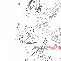 YAMAHA - KANAL DOLOTOWY nr: B74F838N0000