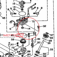 YAMAHA - simmering nr: 9310208M4300