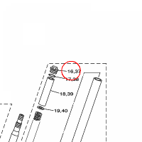 YAMAHA - FORK, BOLT nr: 5VU2311H0000