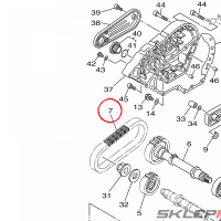 YAMAHA - CHAIN, PRIMARY nr: 4WM161390100