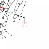 YAMAHA - wkret nr: 901490628000