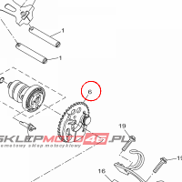 YAMAHA - DECOMPRESSION ASSY nr: B3ME22800000