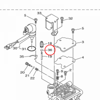 YAMAHA - CLIP 1 nr: 65W1439G0000