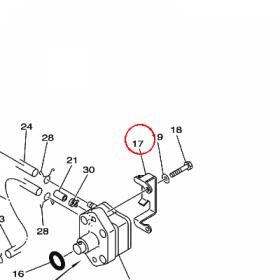 YAMAHA - COVER nr: 6GL244740000