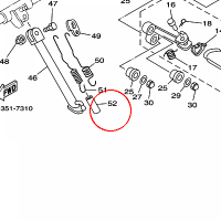 YAMAHA - PRZEWOD OLEJOWY nr: 904451664100