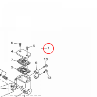 YAMAHA - POMPA HAM. nr: 1WDF58700000