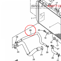 YAMAHA - HOSE 1 nr: 5JW1243A0000