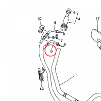 YAMAHA - LINKA GAZU nr: 5PX263123000