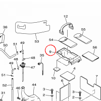 YAMAHA - BOX, TOOL nr: 3D8281731000