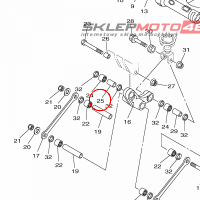 YAMAHA - tulejka nr: 903871010400