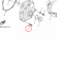 YAMAHA - sruba nr: 901090630000