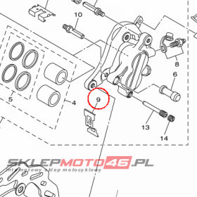 YAMAHA - SPRING, RETURN nr: 4TU259770000