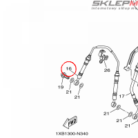 YAMAHA - PRZEWOD HAM. nr: 1XB258720000