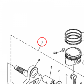 YAMAHA - WAL KORB. nr: 5UH114000000