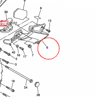 YAMAHA - COVER 7 nr: 5SL2117V0000