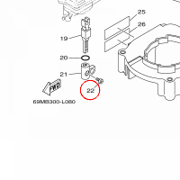 YAMAHA - WKRET nr: 9015905M1200