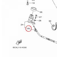 YAMAHA - CABLE, CONTROL 1 nr: 1S32637E1100