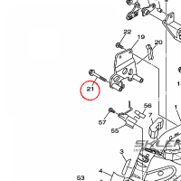 YAMAHA - sruba nr: 901051202500