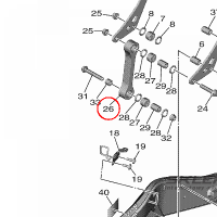 YAMAHA - ARM 1 nr: B7N2217M0000