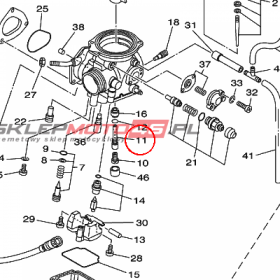 YAMAHA - HOLDER nr: 5GH142610000