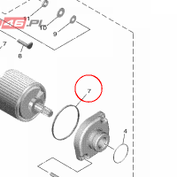 YAMAHA - GASKET nr: BR9818610000