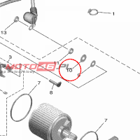 YAMAHA - WASHER nr: 1D7818350000