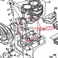 YAMAHA - CHECK VALVE ASSY nr: 650113700000