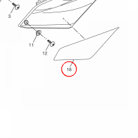 YAMAHA - NAKLEJKA nr: 22BF173E4000