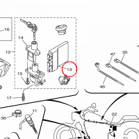 YAMAHA - MODUL ZAPL. nr: 26P8591A0000