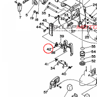 YAMAHA - sruba nr: 9050814M1700