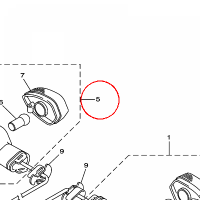 YAMAHA - KIERUNKOWSKAZ nr: 5YU833400000