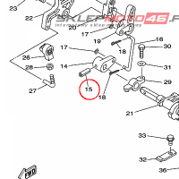 YAMAHA - PIN, SPRING (6H3) nr: 9025403M0400