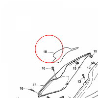 YAMAHA - NAKLEJKI KOMPL. nr: 3C6F174L0000