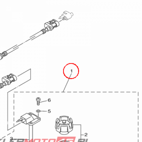 YAMAHA - ZBIORNI PALIWA nr: 6YK242010400