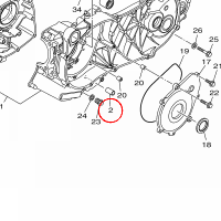 YAMAHA - BUSH nr: 2DPF71210000