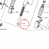 YAMAHA - SEAT, SPRING UNDER nr: 2E9231430000