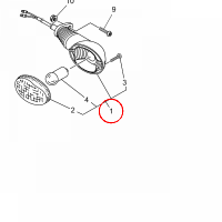 YAMAHA - kierunkowskaz nr: 5YKH33100000