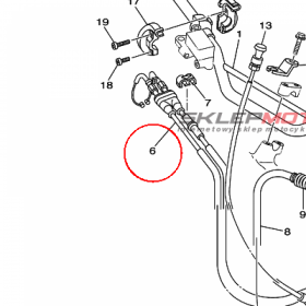 YAMAHA - LINKA GAZU nr: 5LB263020200